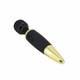 Pretty Love, Vibrator Power Wand Gold Vibrator pentru masajul clitorisului, vibratii reglabile, materiale