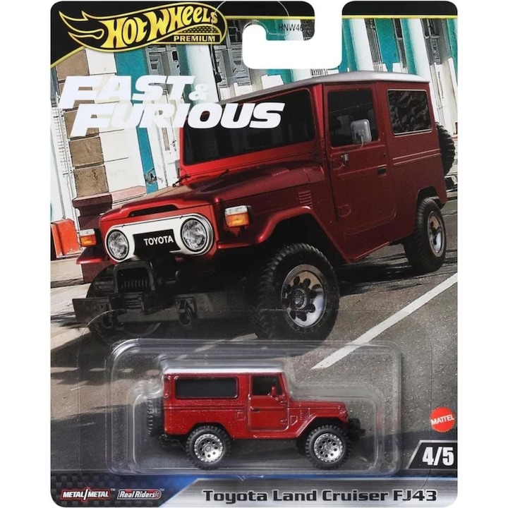 Кола Hot Wheels Fast and Furious - Toyota Land Cruiser FJ43