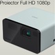 Видеопроектор EPSON EF-21G, Full HD 1080P, Лазер, 1000 лумена, 3LCD, DLP, Google TV, Bluetooth, 2X5W високоговорители, Сив