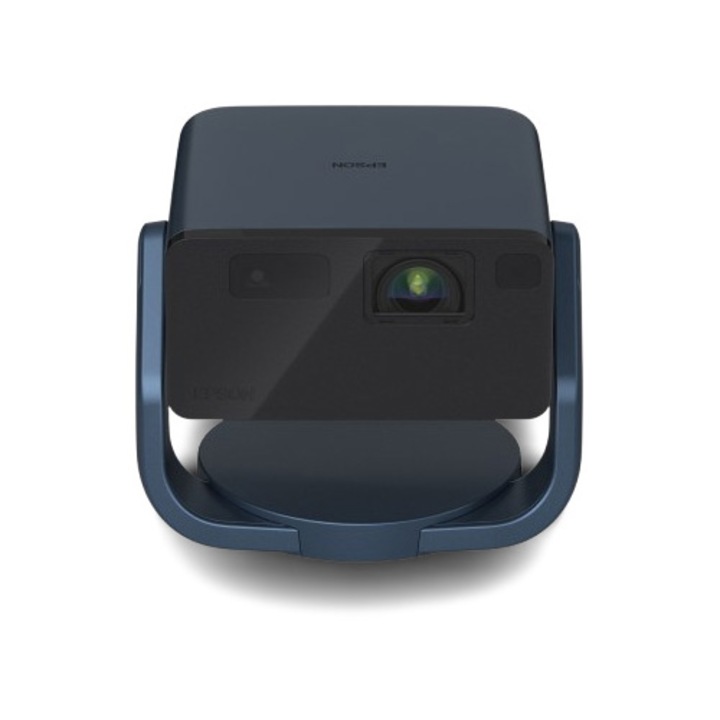 Видео проектор EPSON EF-22N, Full HD 1080P, Laser, 1000 lumens, 3LCD, DLP, Google TV, Bluetooth, 2X5W високоговорители, Navy