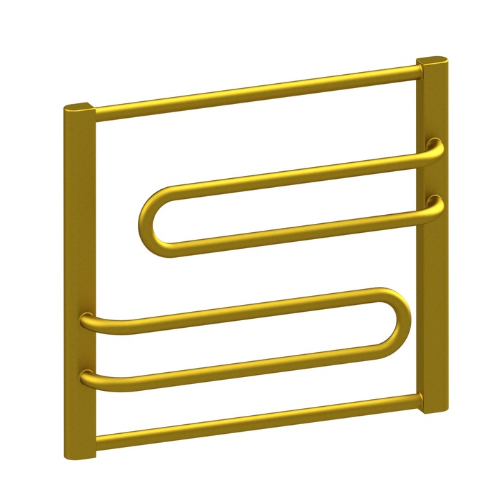 Radiator decorativ Krates H490 L540 auriu