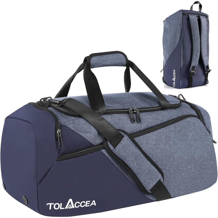 Tolaccea sporttáska, 47L, kék