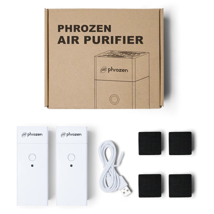 Purificator de aer HVAC, Model cu Lumina UV, 25W, 43.18 cm, curatare bobine, cu magnet de prindere in conducta