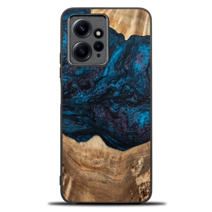 Husa Bewood Unique Planets pentru Xiaomi Redmi Note 12 4G Neptun