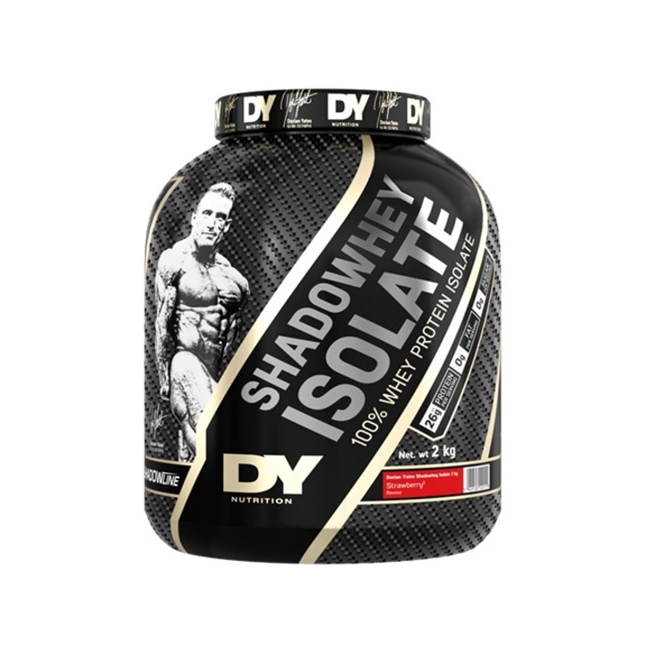Proteina din Zer Shadowhey Isolate, Dorian Yates Nutrition, Caramel de vanilie, 2kg - 66 de portii