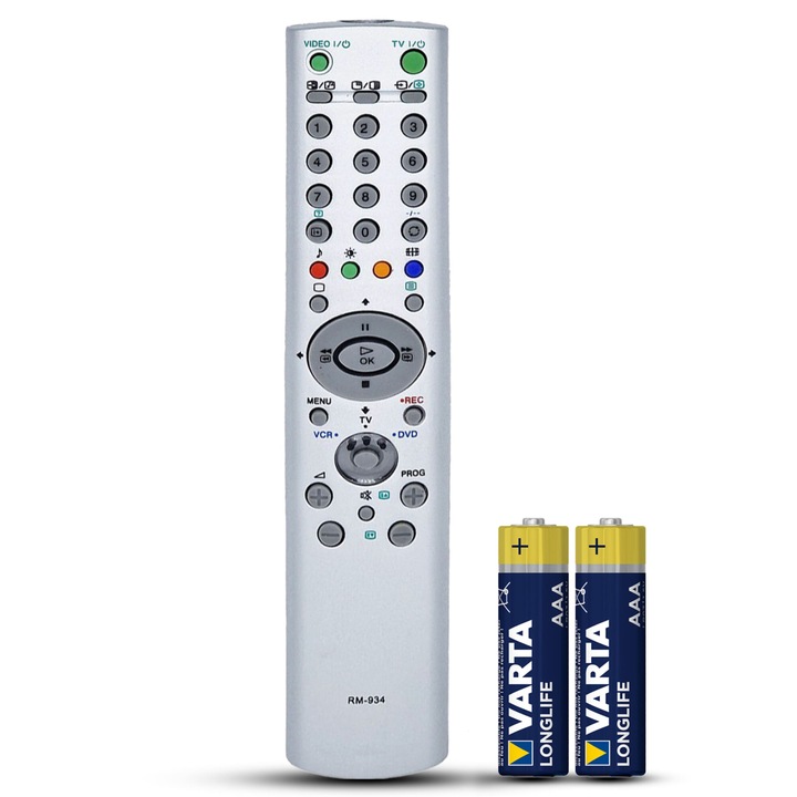 Telecomanda compatibila Sony, RM-934, TEMIX®, baterii incluse