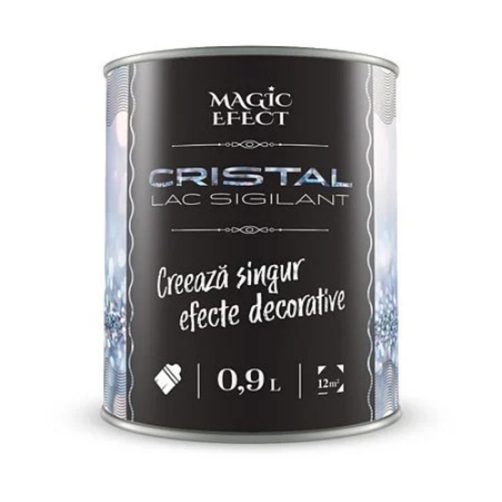 Vopsea magic efect Lac stralucire gri mare 08 0.9L