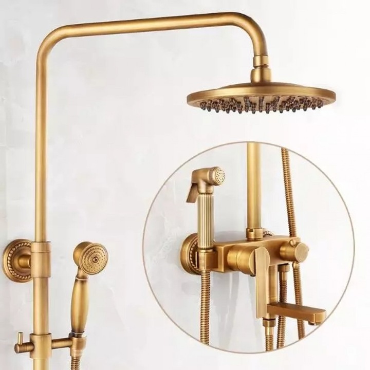 Coloana Dus Bronz Antichizat 4 Functii Smack, Esn 1725