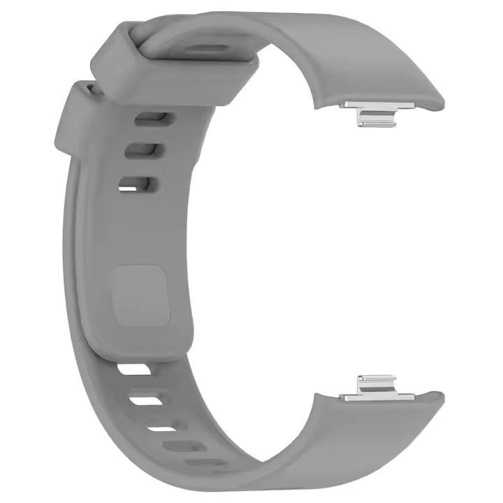 Силиконова каишка Smart Pulse за смарт часовник Redmi Watch 4, Mi Band8 Pro, сива
