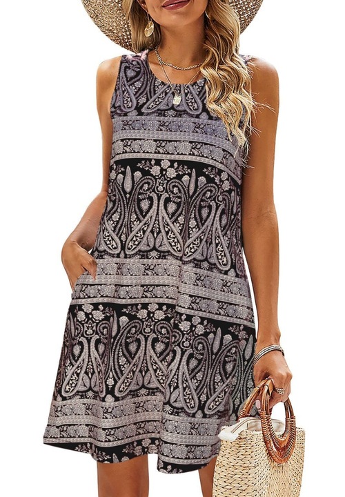 Jormftte ujjatlan, alkalmi, fekete strandruha