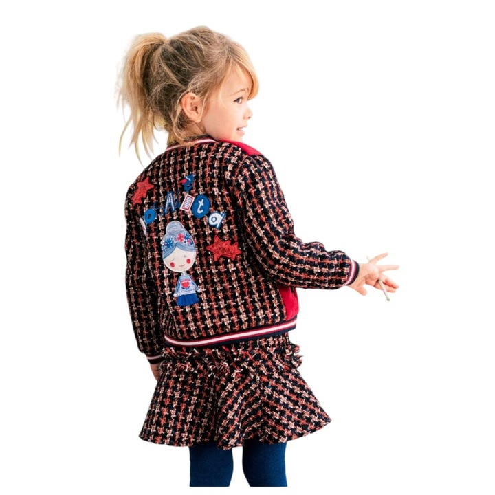 Geaca din bucle, 4 ani, 104 cm