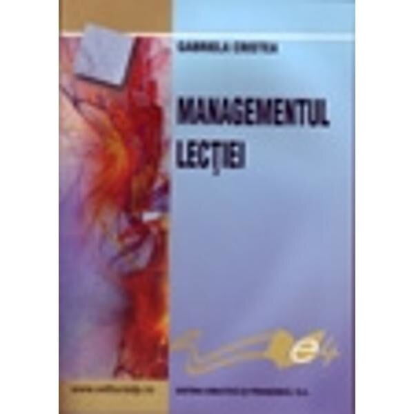 Managementul lectiei - Gabriela Cristea