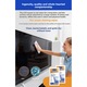 Kit de curatare, 40 servetele din microfibra, anti-amprenta, antibacterian, 10.5x4.5cm