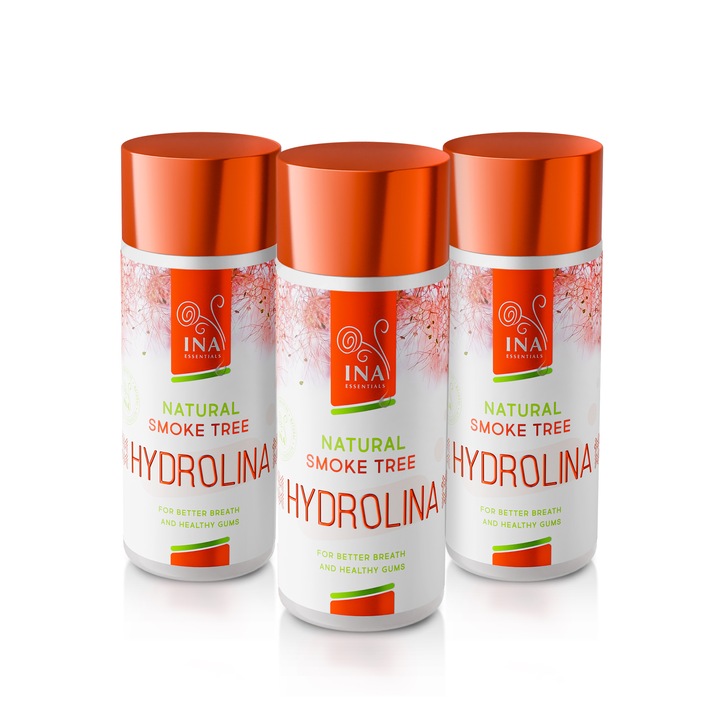 Комплект от вода за уста от дива смрадлика InaEssentials, 3 броя