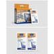 Kit de curatare, 40 servetele din microfibra, anti-amprenta, antibacterian, 10.5x4.5cm