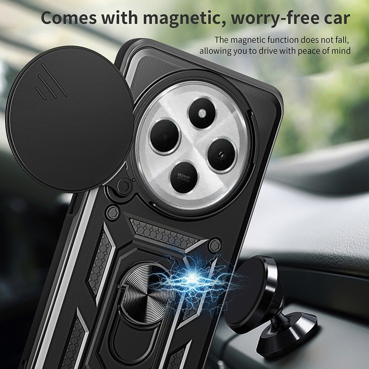 Xiaomi Redmi 14C burkolat - Techsuit CamShield Series - kék