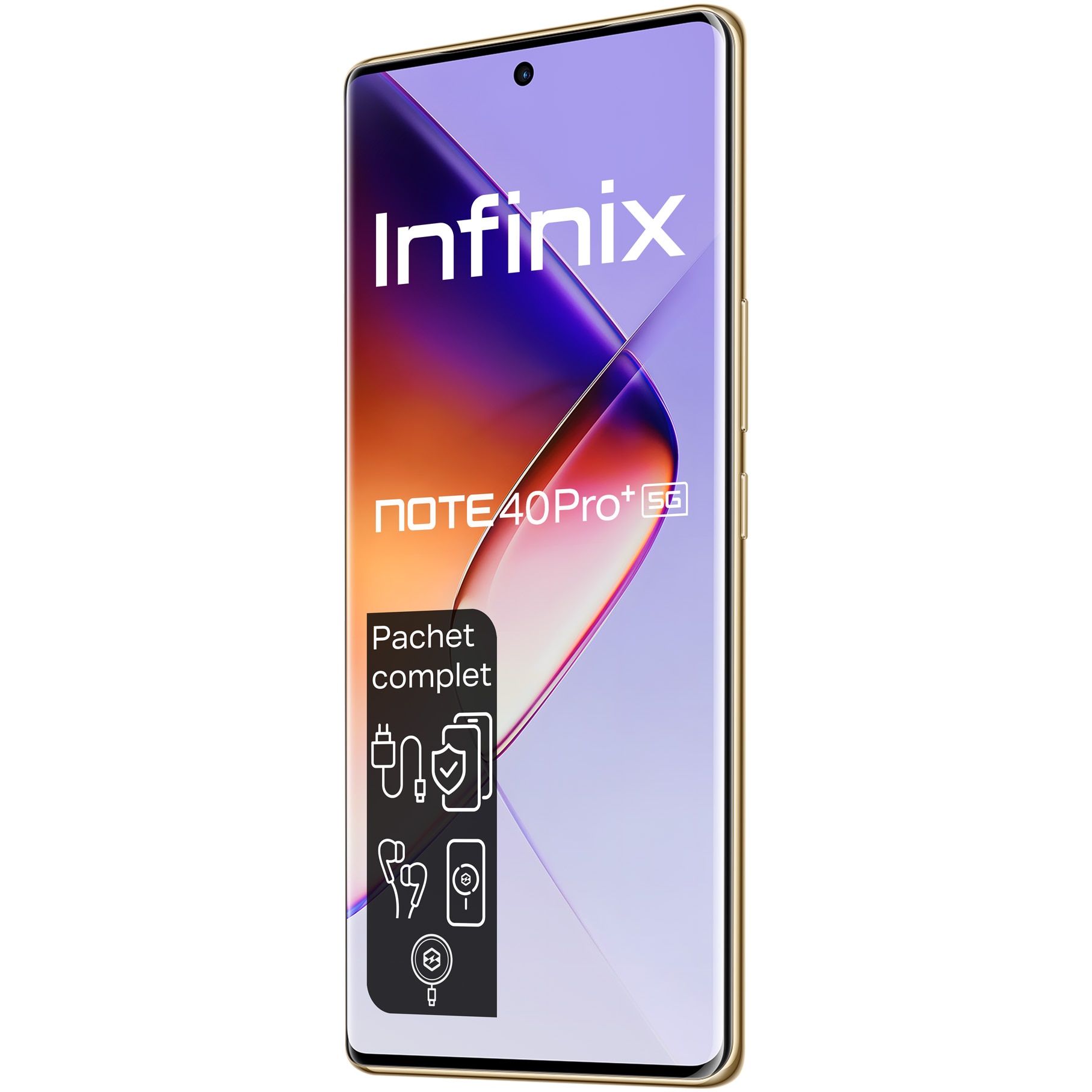 Telefon mobil INFINIX NOTE 40 PRO+, 12GB, 256GB, 5G, Green