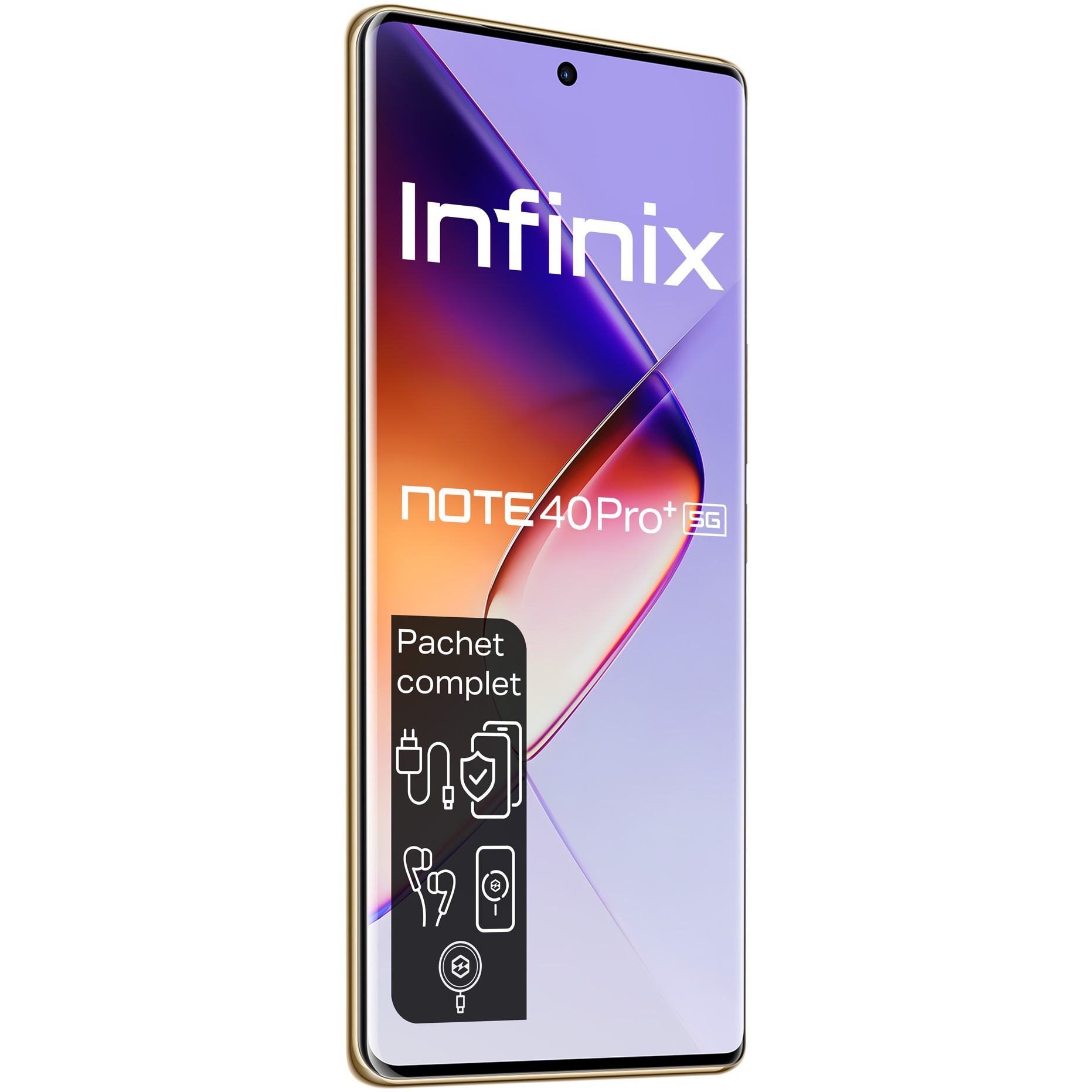 Telefon mobil INFINIX NOTE 40 PRO+, 12GB, 256GB, 5G, Green