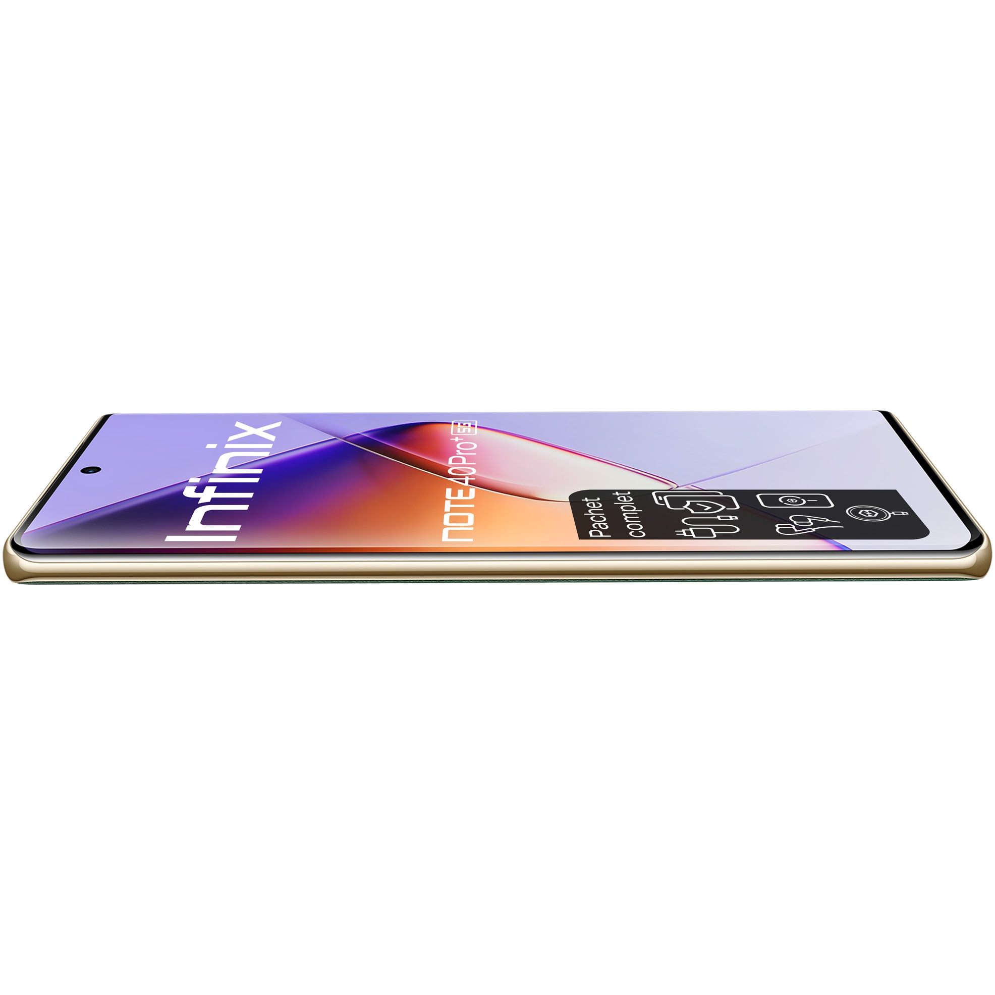 Telefon mobil INFINIX NOTE 40 PRO+, 12GB, 256GB, 5G, Green