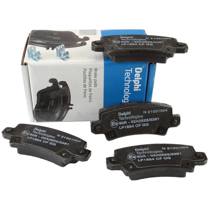 Set placute frana, DELPHI LP1864
