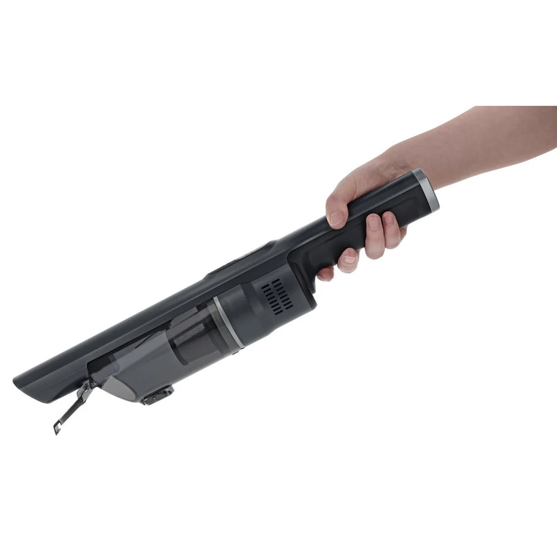 Aspirator stick si de mana Fakir AS 1480LT Floor, Li-Ion 14,8V, 30 min autonomie, motor BLDC (fara perii) 180W, Perie electrica dubla, 20 kPa, Filtru EPA, Negru