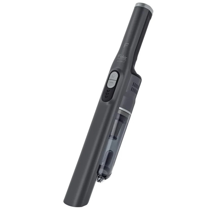 Aspirator stick si de mana Fakir AS 1480LT Floor, Li-Ion 14,8V, 30 min autonomie, motor BLDC (fara perii) 180W, Perie electrica dubla, 20 kPa, Filtru EPA, Negru
