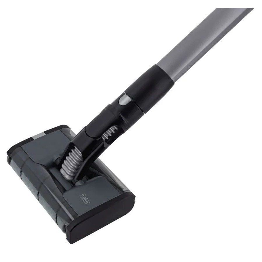 Aspirator stick si de mana Fakir AS 1480LT Floor, Li-Ion 14,8V, 30 min autonomie, motor BLDC (fara perii) 180W, Perie electrica dubla, 20 kPa, Filtru EPA, Negru