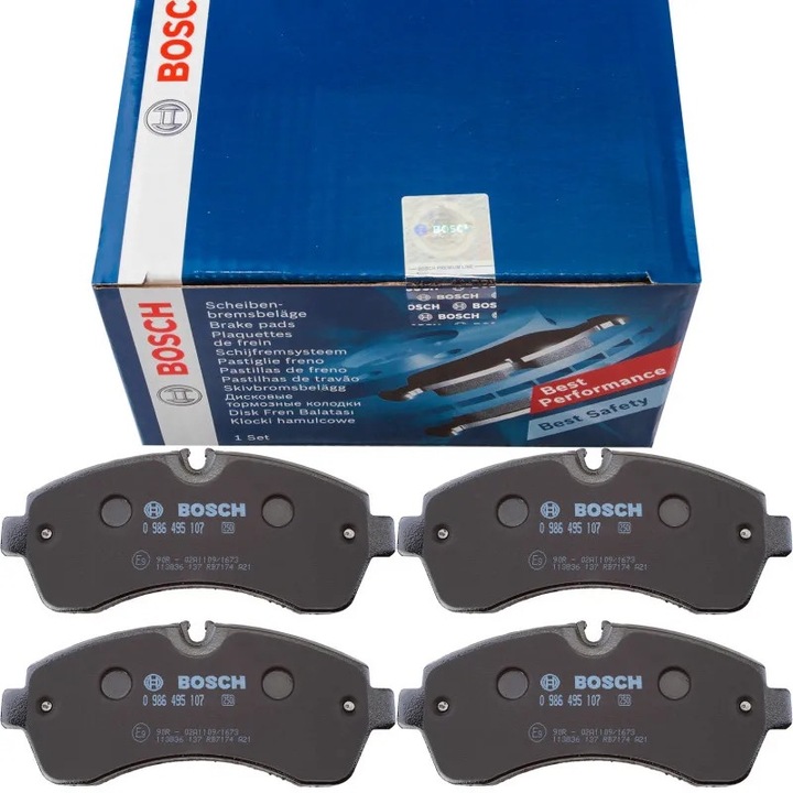 Fékbetét készlet, BOSCH 0986495107