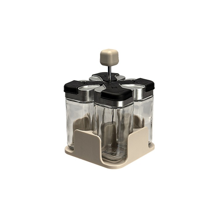 Set 4 recipiente condimente EDGING