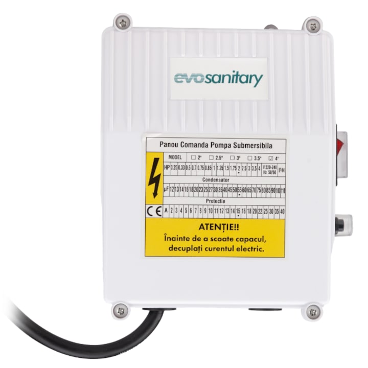 Panou Comanda Pompa Submersibila / P[W]: 1100
