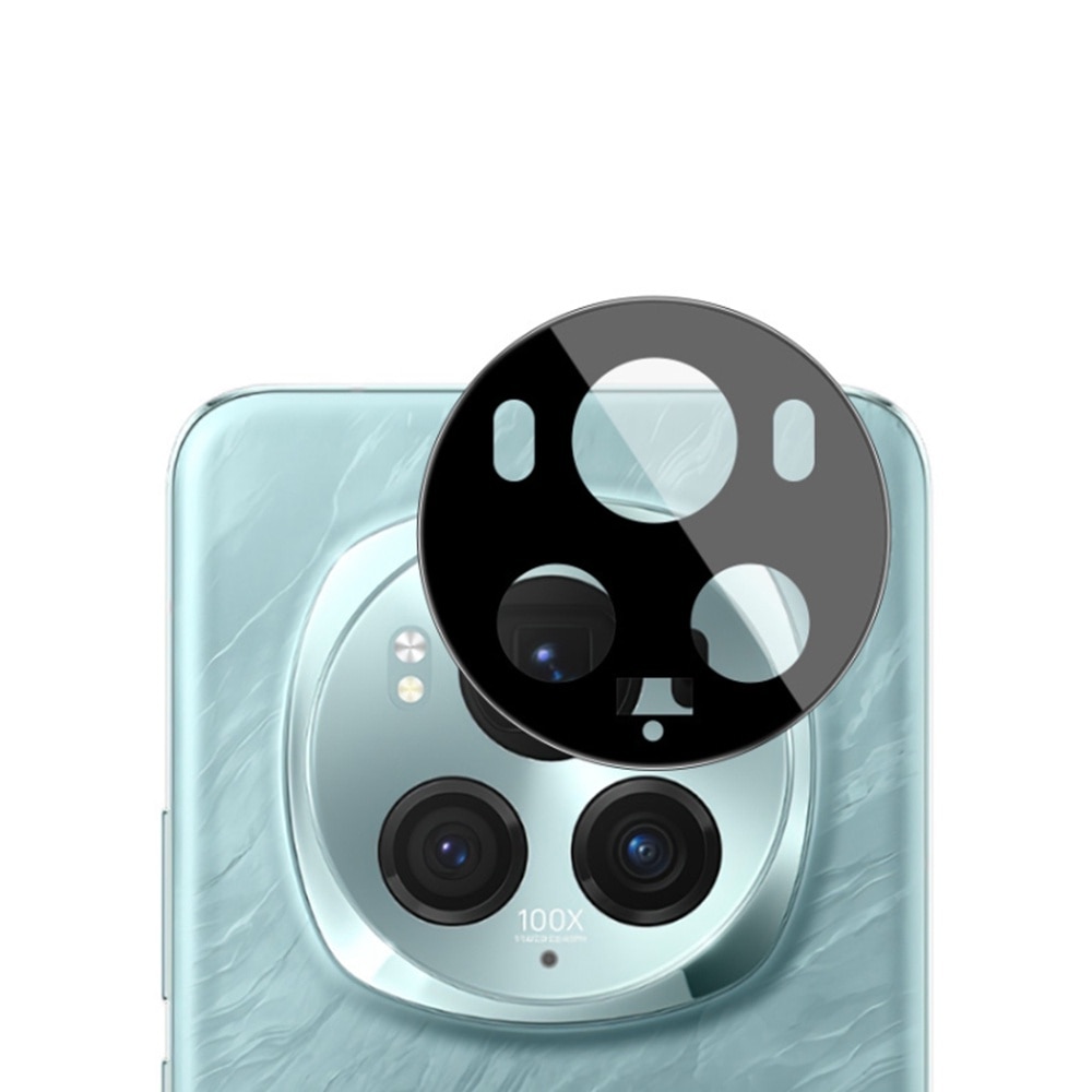 Folie Camera pentru Honor Magic6 Pro, Techsuit Full Camera Glass, Black