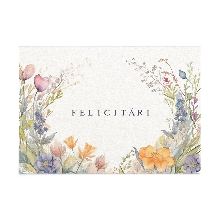 Felicitare Soft Begining Ro, Zizula Cards, 105 X 150 mm