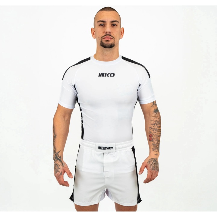 Tricou Compresie Knockout Competition FX / Alb, Alb, 2XL