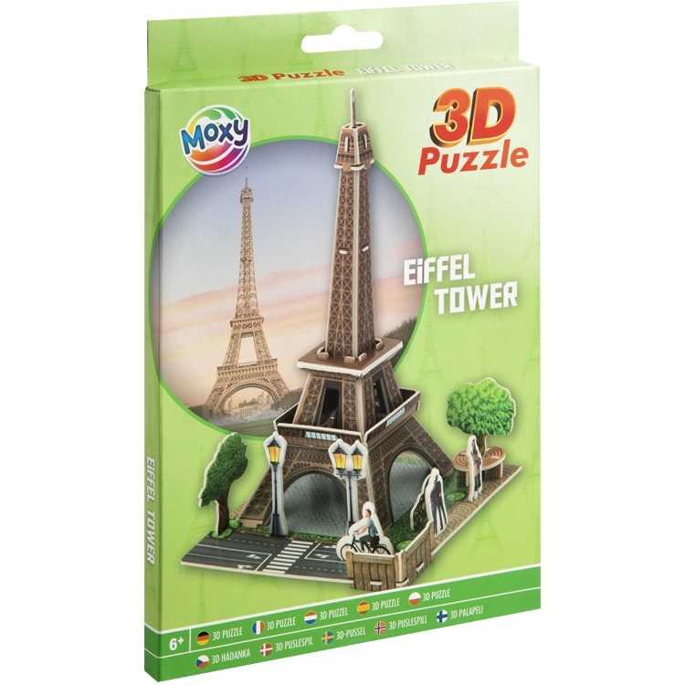 Puzzle 3D Spuma 13x18.5 cm, GR400091_992, Moxy, Turnul Eiffel