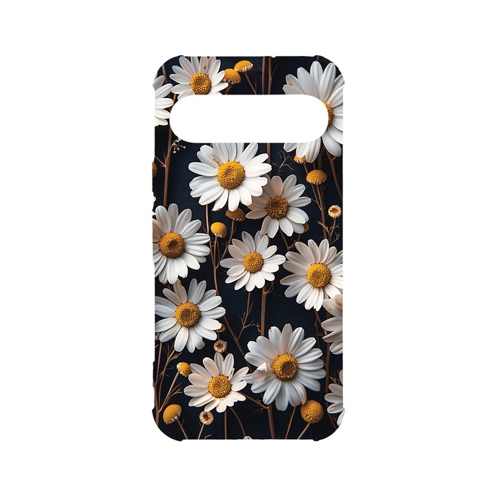 BestCase® Husa Anti Shock 1.5MM, Compatibila cu Google Pixel 9, 3D Daisy, Air cushion Technology, AS 1439