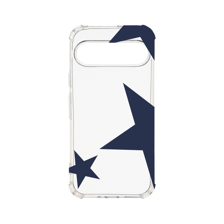 BestCase® Husa Anti Shock 1.5MM, Compatibila cu Google Pixel 9 Pro, Retro Star, Air cushion Technology, AS 1480