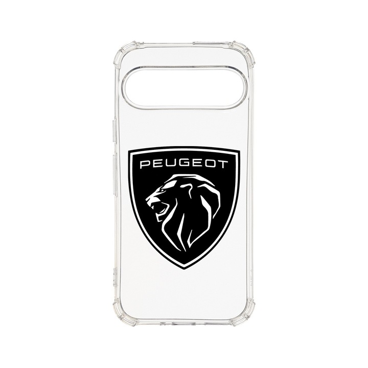 BestCase® Husa Anti Shock 1.5MM, Compatibila cu Google Pixel 9, Logo Peugeot, Air cushion Technology, AS 1727