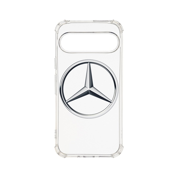 BestCase® Husa Anti Shock 1.5MM, Compatibila cu Google Pixel 9, Logo Mercedes-Benz, Air cushion Technology, AS 1731