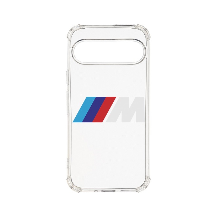 BestCase® Husa Anti Shock 1.5MM, Compatibila cu Google Pixel 9, Logo BMW M Power, Air cushion Technology, AS 1752