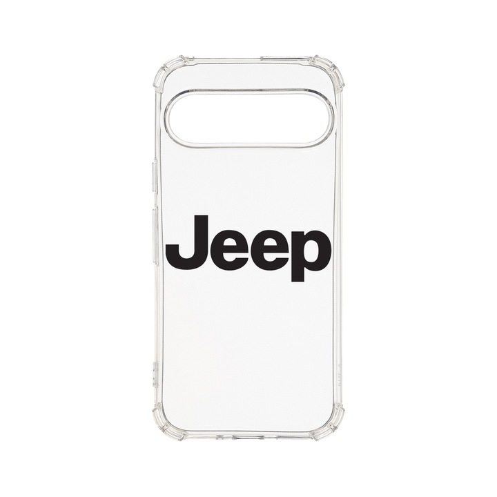 BestCase® Husa Anti Shock 1.5MM, Compatibila cu Google Pixel 9 Pro, Logo Jeep, Air cushion Technology, AS 1740