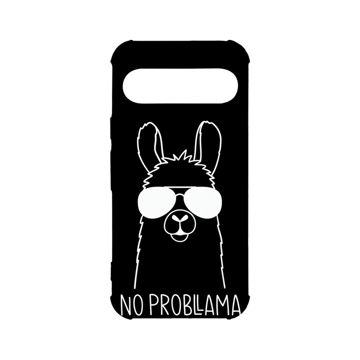 BestCase® Husa Anti Shock 1.5MM, Compatibila cu Google Pixel 9, No Prob LLama, Air cushion Technology, AS 1248