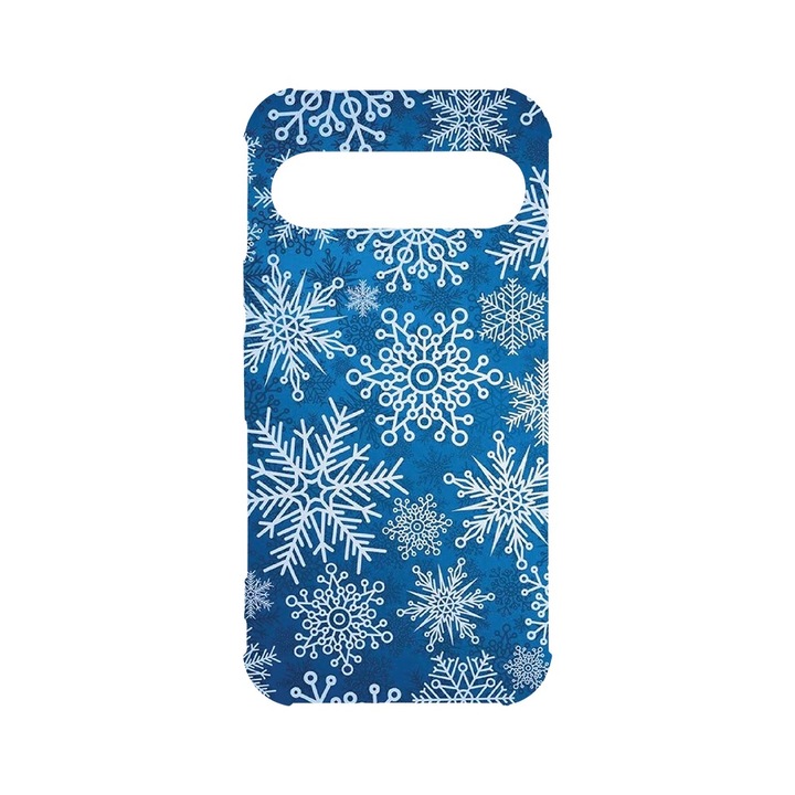 BestCase® Husa Anti Shock 1.5MM, Compatibila cu Google Pixel 9 Pro, Winter Pattern, Air cushion Technology, AS 1366