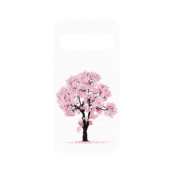 BestCase® Husa Anti Shock 1.5MM, Compatibila cu Google Pixel 9, Cherry Blossom Trees, Air cushion Technology, AS 1381
