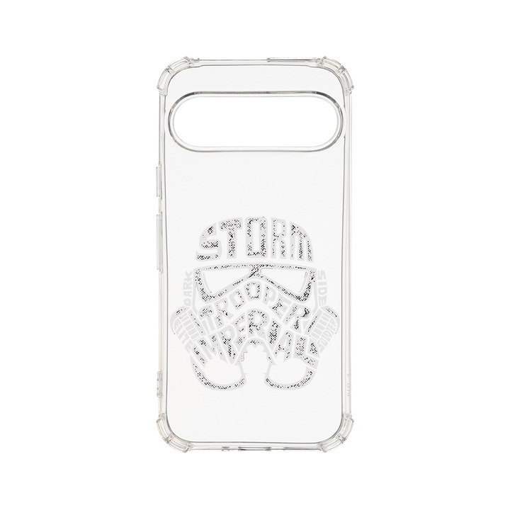 BestCase® Husa Anti Shock 1.5MM, Compatibila cu Google Pixel 9, Calligraphy Storm Trooper, Air cushion Technology, AS 1530