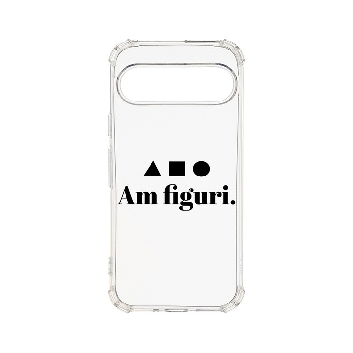 BestCase® Husa Anti Shock 1.5MM, Compatibila cu Google Pixel 9 Pro, Am figuri, Air cushion Technology, AS 1632