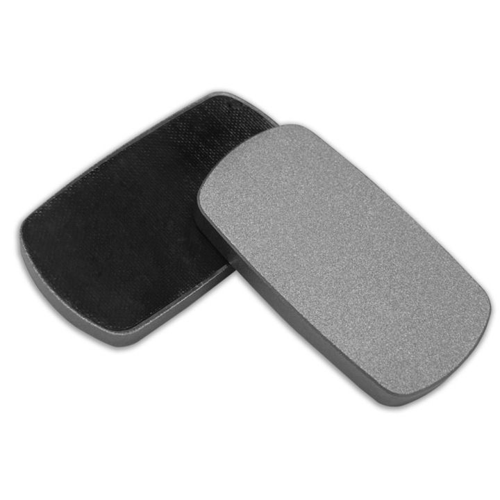 Jucarie Metalica Antistres Slider, Glisoare EDC pentru ameliorarea stresului, jucarii senzoriale pentru autism si ADHS, Portabil si compact, 7x7x5cm, gri