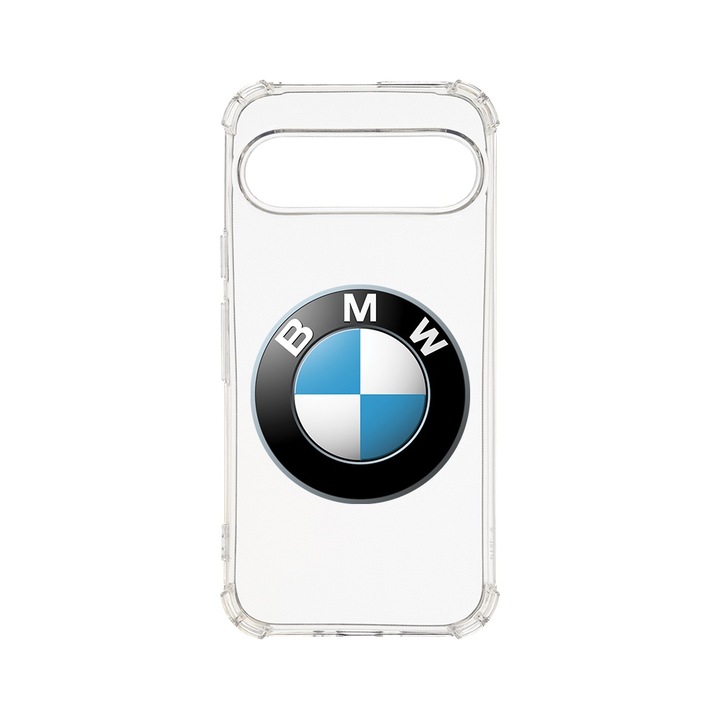 BestCase® Husa Anti Shock 1.5MM, Compatibila cu Google Pixel 9, Logo BMW, Air cushion Technology, AS 1750