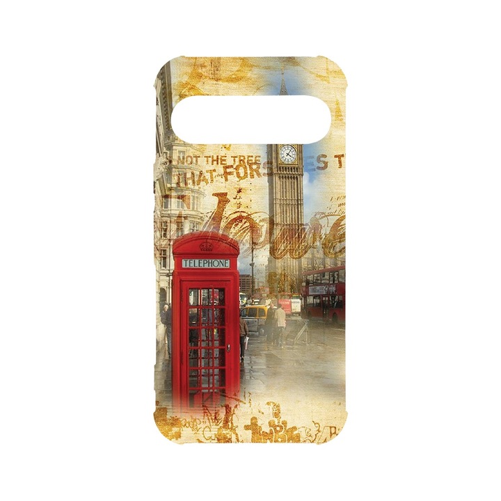 BestCase® Husa Anti Shock 1.5MM, Compatibila cu Google Pixel 9, London, Air cushion Technology, AS 1370