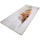 Подложка за мишка Floston PET FRIENDS, 90 x 40 см, Гумена основа, Текстилна повърхност, Зашити ръбове