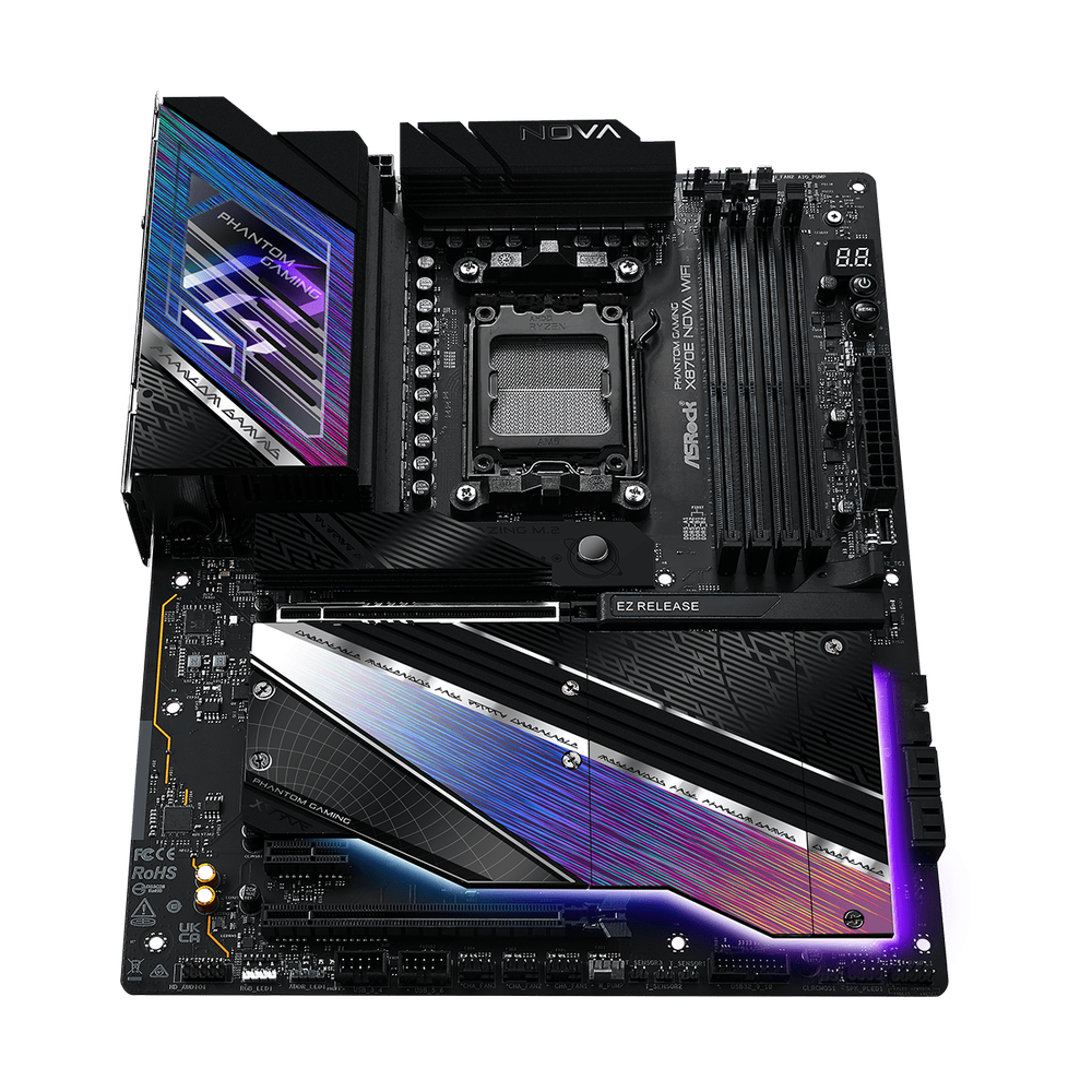 Placa de baza ASRock PHANTOM GAMING X870E Nova WiFi, AMD X870, AM5